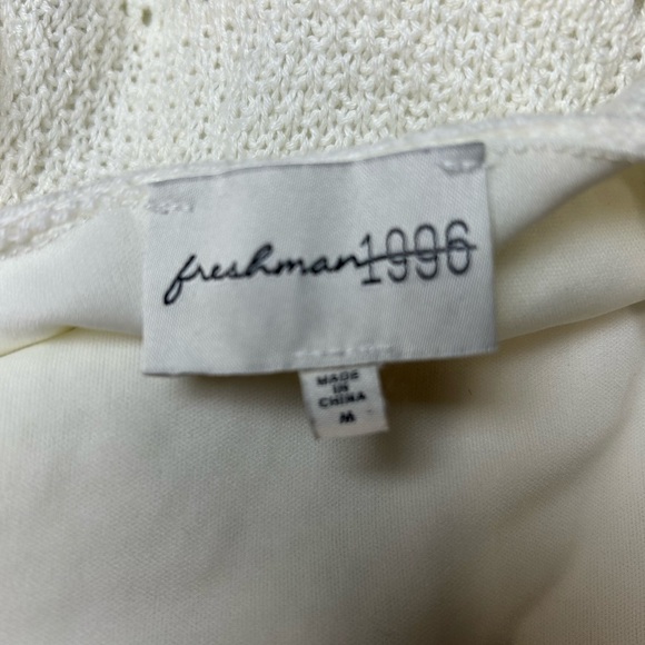 Freshman 1996 Ivory Knit Sweater - Picture 2 of 4